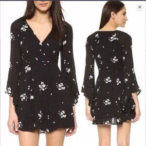 Free People Jasmine Embroidered Dress Size 4